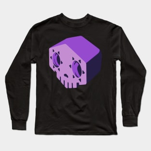 3D skull Long Sleeve T-Shirt